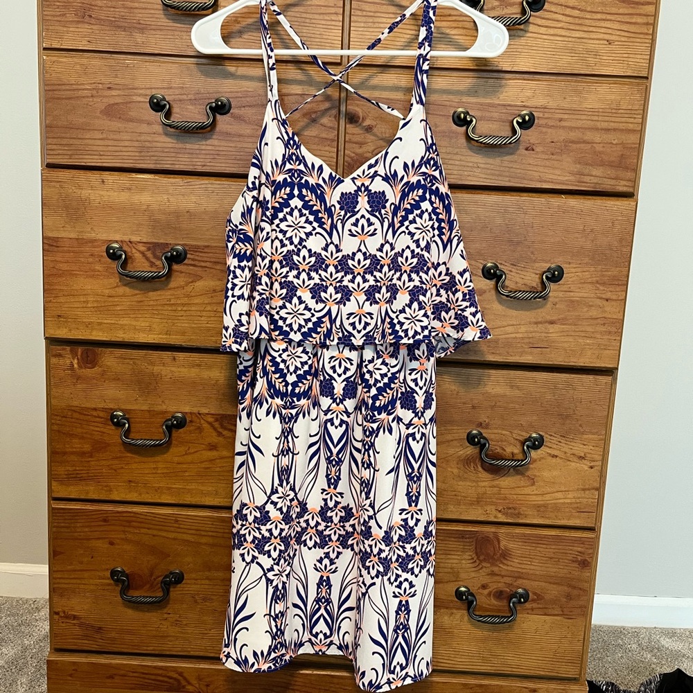 Charming Charlie V neck dress